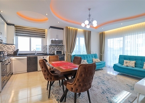 مجمع فاخر بخدمات 5 نجوم - شقة غرفة وصالة مفروشة -في محمودلار / الانيا