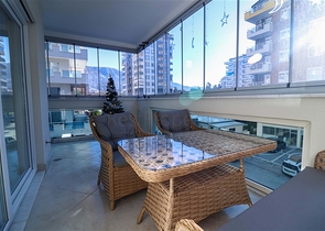 مجمع فاخر بخدمات 5 نجوم - شقة غرفة وصالة مفروشة -في محمودلار / الانيا