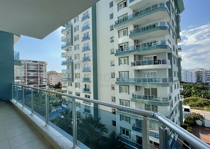 شقة غرفة وصالة مفروشة - ضمن مجمع سكني في محمودلار/ الانيا 