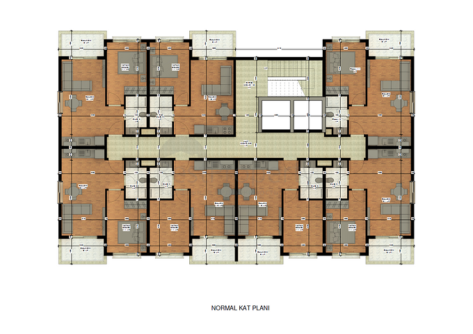 شقق بالاقساط -قريبة من البحر - مجمع  قيد الانشاء -في الانيا 