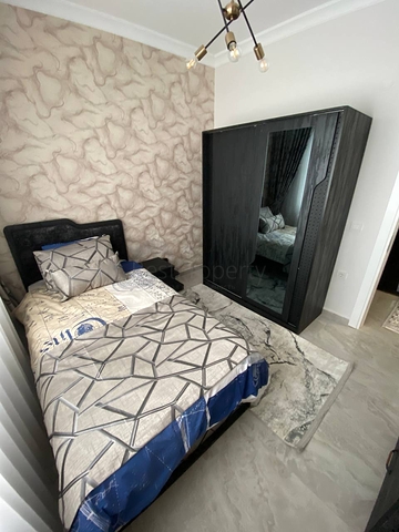 اطلالة على قلعة الانيا- مجمع جديد - شقة 2 غرفة وصالة مفروشة - في مركز الانيا