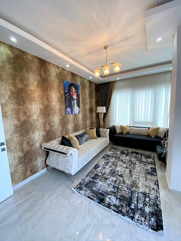 اطلالة على قلعة الانيا- مجمع جديد - شقة 2 غرفة وصالة مفروشة - في مركز الانيا