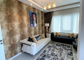 اطلالة على قلعة الانيا- مجمع جديد - شقة 2 غرفة وصالة مفروشة - في مركز الانيا