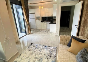 اطلالة على قلعة الانيا- مجمع جديد - شقة 2 غرفة وصالة مفروشة - في مركز الانيا