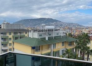 اطلالة على قلعة الانيا- مجمع جديد - شقة 2 غرفة وصالة مفروشة - في مركز الانيا