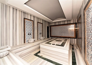 اطلالة على قلعة الانيا- مجمع جديد - شقة 2 غرفة وصالة مفروشة - في مركز الانيا