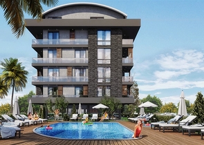 شقق للبيع بالاقساط في الانيا - مجمع قيد الانشاء في اوبا 