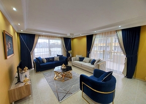 شقة غرفتين وصالة مفروشة -قريبة من البحر - في محمودلار / الانيا 