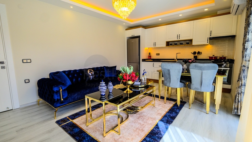 اطلالة بحر - شقة غرفتين وصالة ضمن مجمع حديث - محمودلار/ الانيا