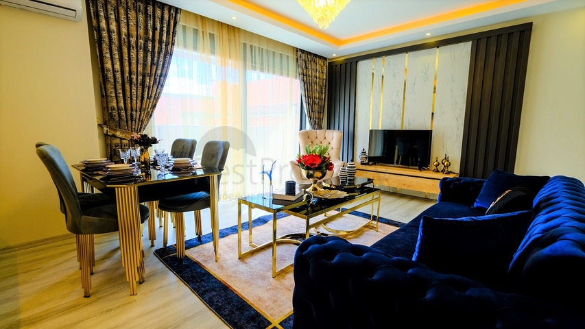 اطلالة بحر - شقة غرفتين وصالة ضمن مجمع حديث - محمودلار/ الانيا