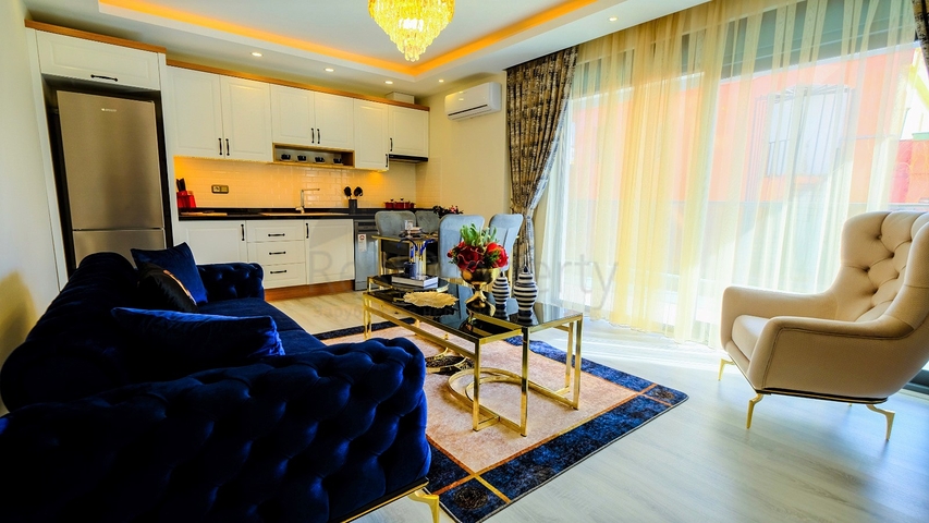 اطلالة بحر - شقة غرفتين وصالة ضمن مجمع حديث - محمودلار/ الانيا