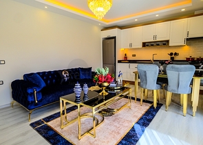 اطلالة بحر - شقة غرفتين وصالة ضمن مجمع حديث - محمودلار/ الانيا