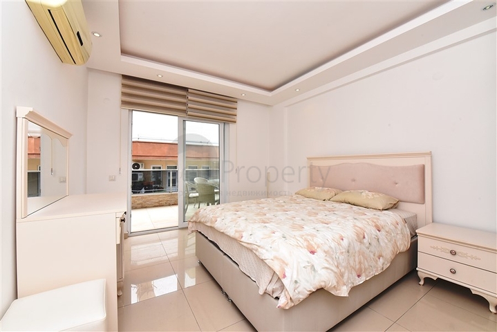 قريبة من شاطئ كليوباترا - شقة غرفة وصالة مفروشة -ضمن مجمع فاخر -الانيا سنتر 