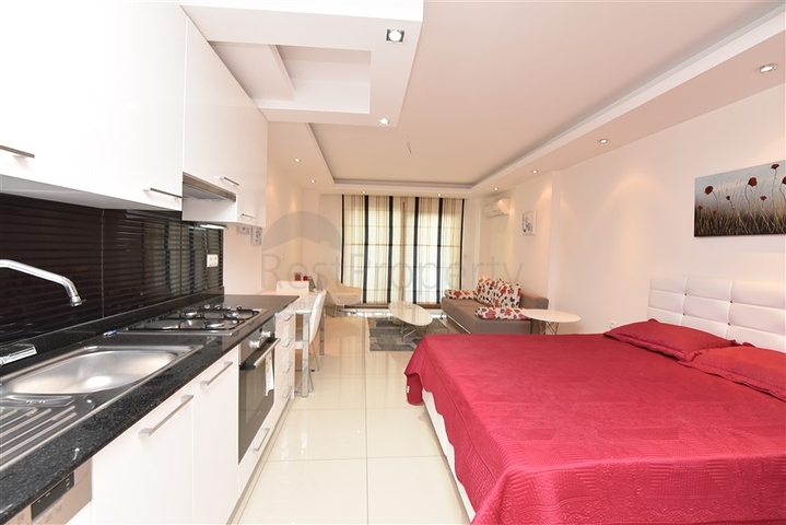 بجانب مول الانيوم - شقة استديو مفروشة -ضمن مجمع بخدمات 5 نجوم -جيكجلي / الانيا 