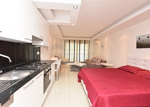 بجانب مول الانيوم - شقة استديو مفروشة -ضمن مجمع بخدمات 5 نجوم -جيكجلي / الانيا 