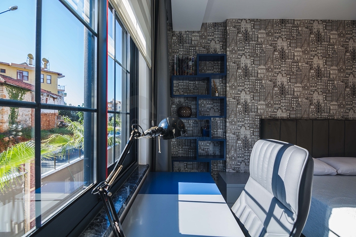 دوبلكس فاخرة -4 غرف وصالة - مفروشة بأناقة -ضمن مجمع انيق -في اوبا / الانيا 