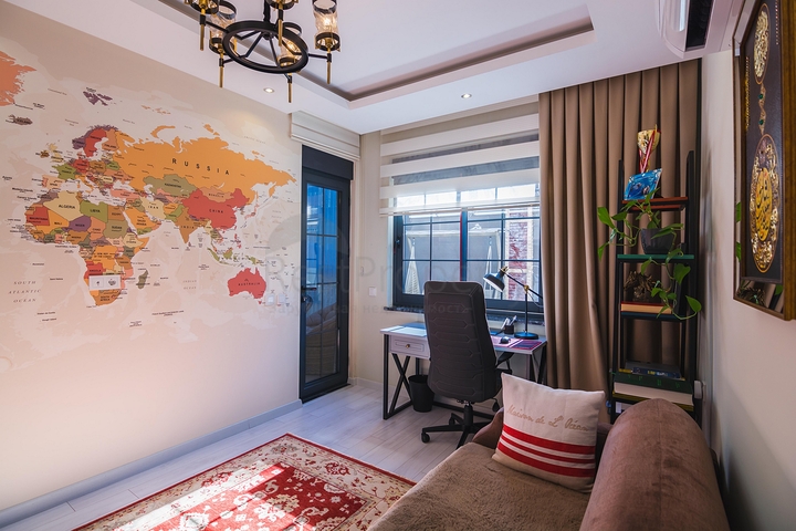 دوبلكس فاخرة -4 غرف وصالة - مفروشة بأناقة -ضمن مجمع انيق -في اوبا / الانيا 