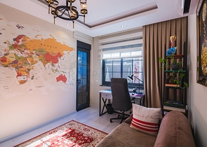 دوبلكس فاخرة -4 غرف وصالة - مفروشة بأناقة -ضمن مجمع انيق -في اوبا / الانيا 