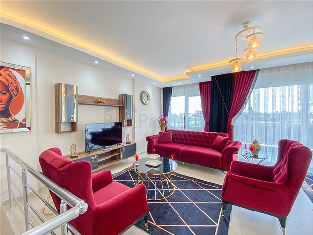 دوبلكس ارضية - غرفتين وصالة ضمن مجمع سكني قريب من البحر - في كاستل / الانيا 