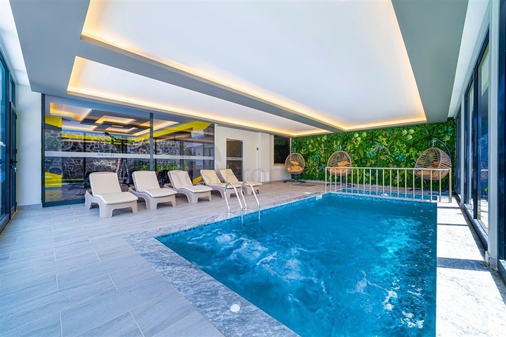 شقة غرفة وصالة -ضمن مجمع سكني حديث - في محمودلار / الانيا 