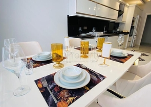 شقة 3 غرف وصالة واسعة -مطبخ منفصل - ضمن مجمع حديث - في محمودلار / الانيا 