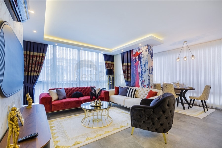 جانب شاطئ كليوباترا - شقة 2 غرفة وصالة ضمن بناء حديث - في مركز الانيا 