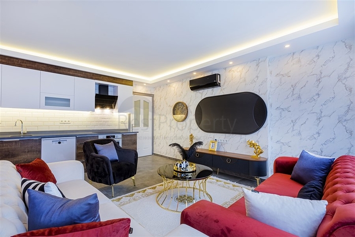 جانب شاطئ كليوباترا - شقة 2 غرفة وصالة ضمن بناء حديث - في مركز الانيا 