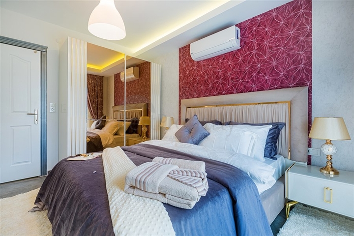 جانب شاطئ كليوباترا - شقة 2 غرفة وصالة ضمن بناء حديث - في مركز الانيا 