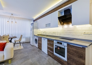 جانب شاطئ كليوباترا - شقة 2 غرفة وصالة ضمن بناء حديث - في مركز الانيا 