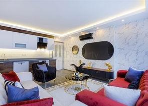 جانب شاطئ كليوباترا - شقة 2 غرفة وصالة ضمن بناء حديث - في مركز الانيا 