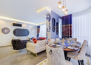 جانب شاطئ كليوباترا - شقة 2 غرفة وصالة ضمن بناء حديث - في مركز الانيا 