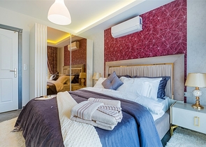 جانب شاطئ كليوباترا - شقة 2 غرفة وصالة ضمن بناء حديث - في مركز الانيا 