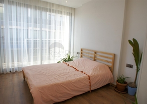 اطلالة بحر - شقة غرفة وصالة مفروشة -مجمع فاخر -في محمودلار/ الانيا