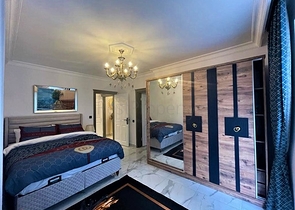 اثاث انيق - شقة غرفتين وصالة ضمن مجمع -في توسمور / الانيا 