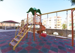 اثاث انيق - شقة غرفتين وصالة ضمن مجمع -في توسمور / الانيا 