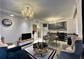 اثاث انيق - شقة غرفتين وصالة ضمن مجمع -في توسمور / الانيا 