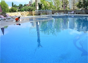 اثاث انيق - شقة غرفتين وصالة ضمن مجمع -في توسمور / الانيا 