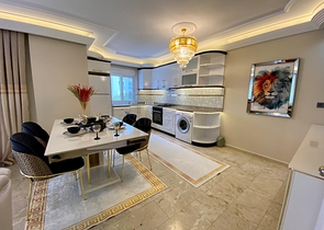 غرفتين وصالة مفروشة - ضمن مجمع - في محمودلار / الانيا 