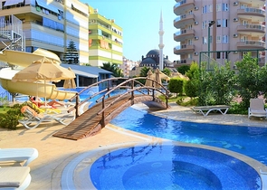 شقة عائلية غرفتين وصالة -مفروشة -في محمودلار / الانيا 