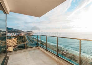 اطلالة بحر مباشرة -شقة غرفتين وصالة ضمن مجمع فاخر -في محمودلار/ الانيا 