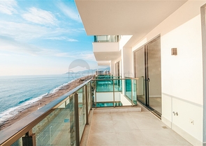 اطلالة بحر مباشرة -شقة غرفتين وصالة ضمن مجمع فاخر -في محمودلار/ الانيا 