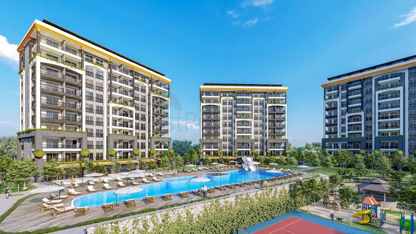 مجمع فاخر - دوبلكس 3 غرف وصالة -في افسلار / الانيا 