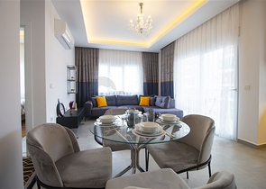 شقة غرفة وصالة مفروشة - ضمن مجمع حديث - في محمودلار / الانيا 