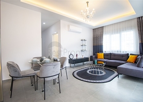 شقة غرفة وصالة مفروشة - ضمن مجمع حديث - في محمودلار / الانيا 