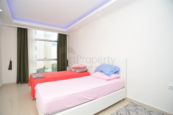 عقارات في كاستل - شقة غرفتين وصالة مفروشة ضمن مجمع - الانيا 