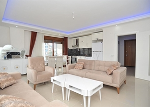 عقارات في كاستل - شقة غرفتين وصالة مفروشة ضمن مجمع - الانيا 