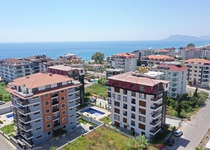 عقارات في كاستل - شقة غرفتين وصالة مفروشة ضمن مجمع - الانيا 