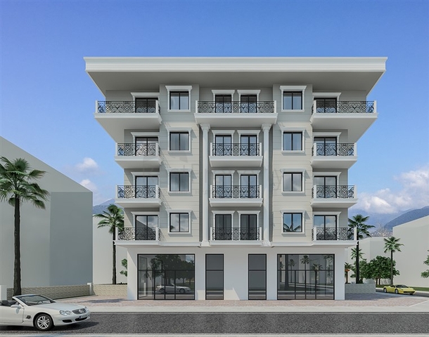 شقق للبيع في كارجيجاك - مجمع قيد الانشاء قريب من البحر - الانيا 