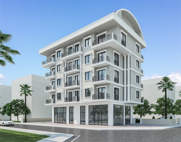 شقق للبيع في كارجيجاك - مجمع قيد الانشاء قريب من البحر - الانيا 