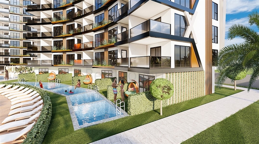 نظام فندقي - شقق بالاقساط ضمن مجمع حديث -في مدينة الانيا 